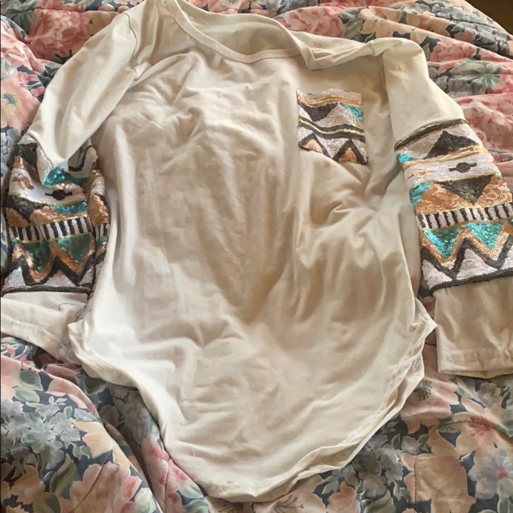 Seauenced blouse